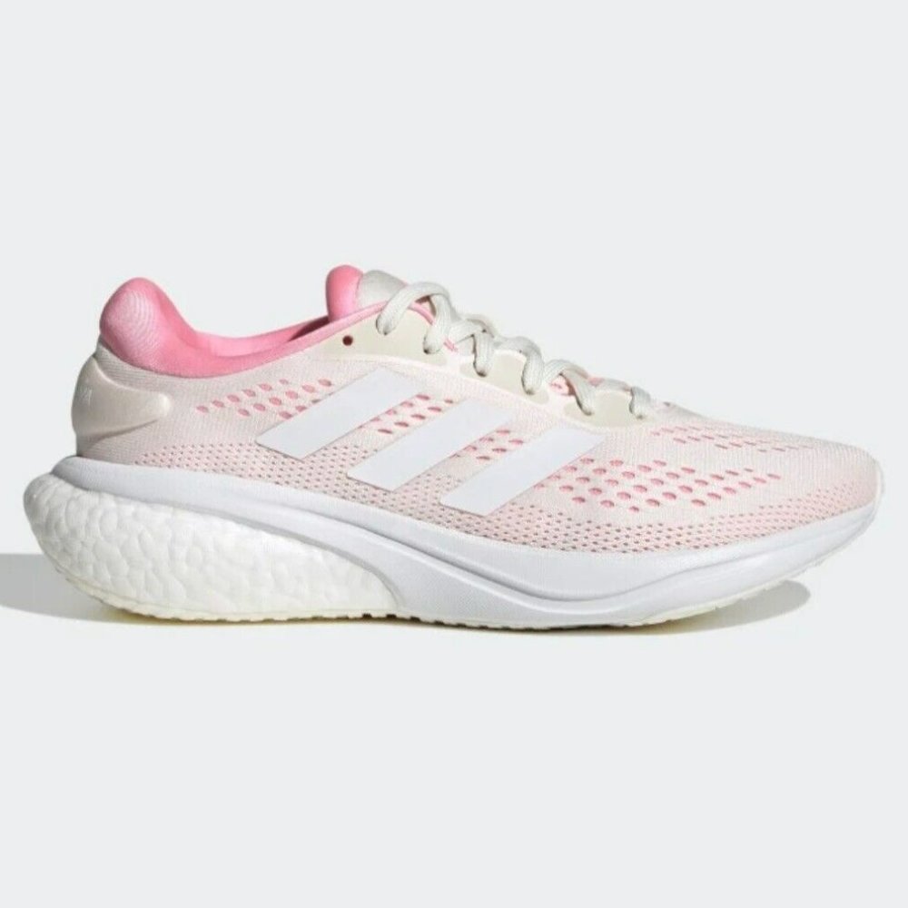 adidas Supernova 2.0 Running Shoes Women's Color Cloud White Beam Pink